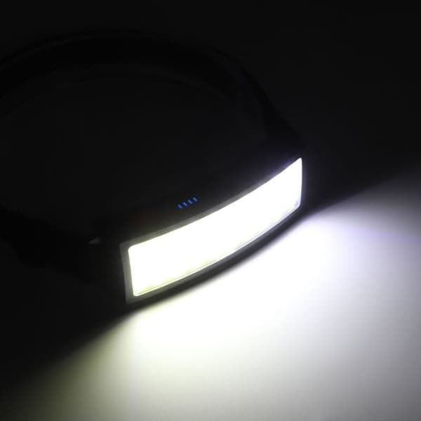 LED Hodelykt, Ultralett LED Hodelykt, COB Hodelykt for Utendørs Camping, DUBUNS
