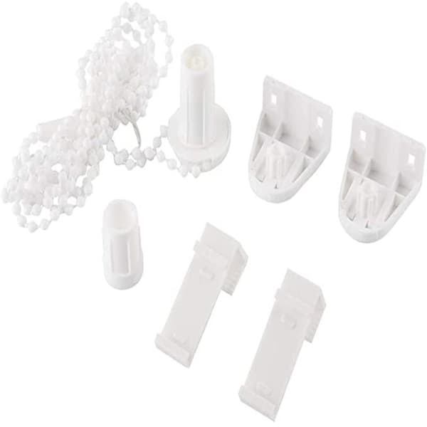 Roller Blind Repair Kit, Roller Blind Clutch 17mm Roller Blind Bracket Side Pulley Chain Repair Kit