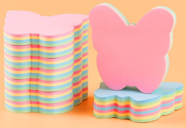 600 Post-it-lapper, avtakbare selvklebende - 76 mm