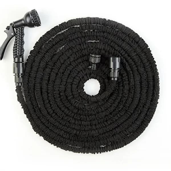 Expandable Garden Hose - 30 Meter Flexible, Expanding Water Hose, Lightweight, Leak-Proof with 7-Function Spray Gun