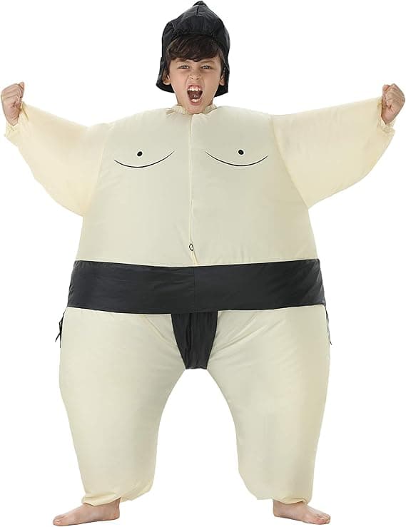 Oppustelige Børnekostumer, Oppustelig Sumobryder, Sumo w