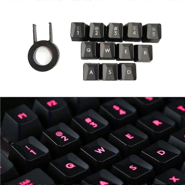 12 Keys Keyboard Replacement Accessories Keycaps for G413 G613 G910 G810 G310