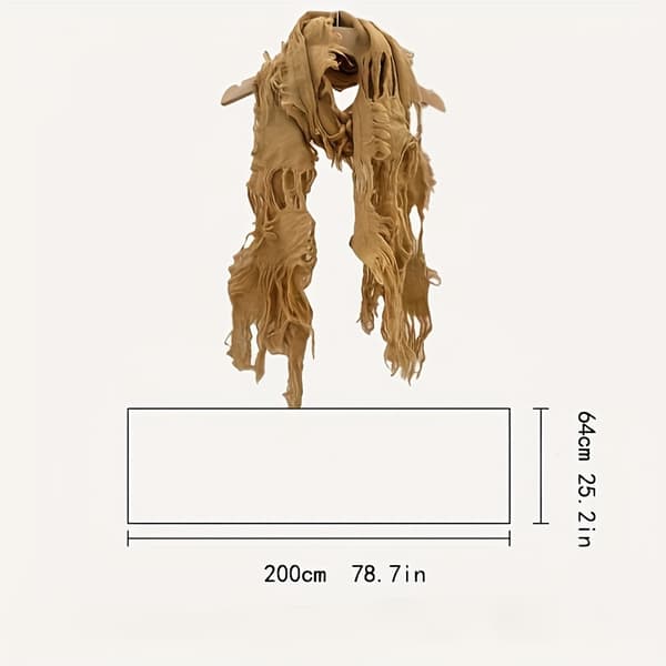Soft Solid Color Scarf/Shawl with Fringes for All Seasons Green Green