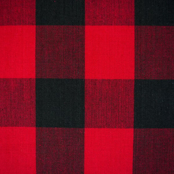 Classic Rustic Table Runner, 30*275cm, Red & Black
