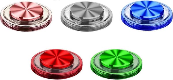 5 stk joystick til mobiltelefon spilcontroller gave, fem farver