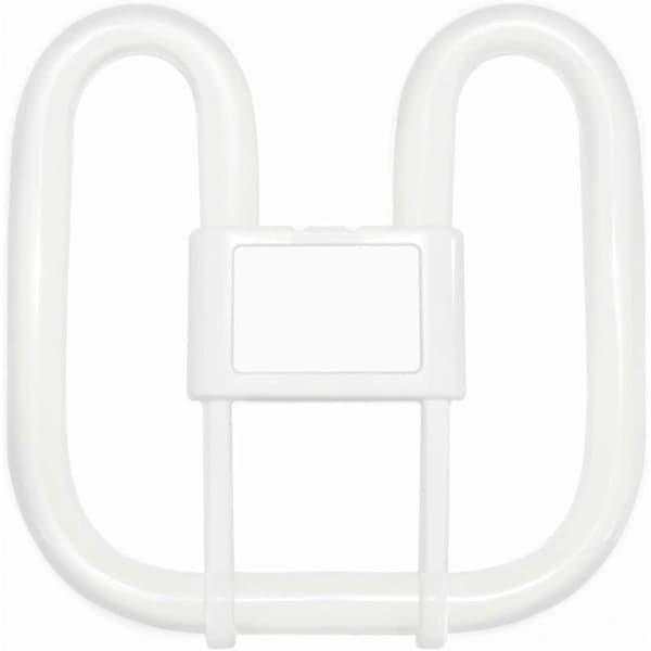 GR10q 4-pin CFL Bulb 28W 3500K Warm White 2000LM Non-Dimmable for Bathroom Kitchen Ceiling Light 20x20cm