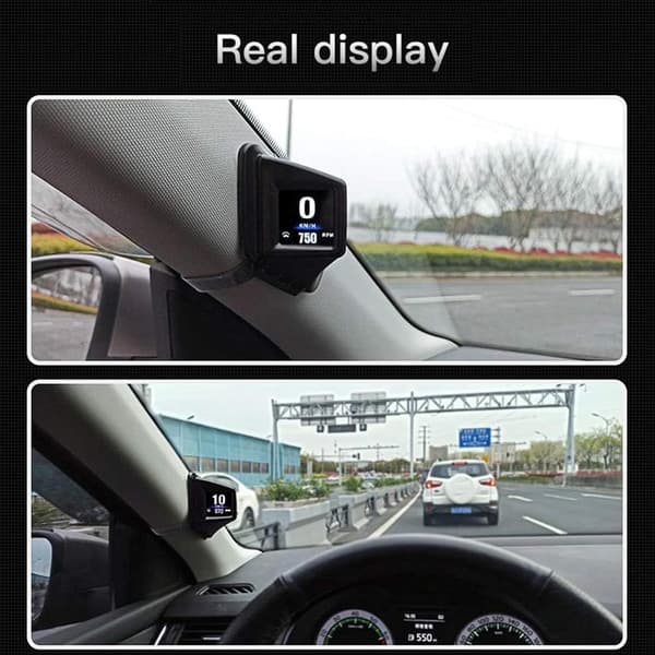 Integreret speedometer, GPS-speedometer, dual-mode head-up display (km/t) (passer til alle køretøjer)