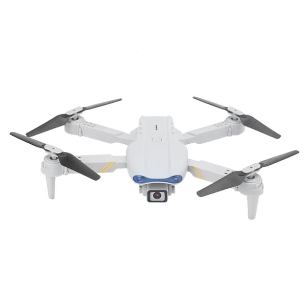 Remote Control 4K Camera Drone Foldable 4-Axis RC Quadcopter Model Toy with LED Light Dual Camera 0.1 0.1