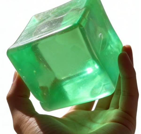 Stor klembar isterning fidgetlegetøj til børn, sensoriske fidgets - grøn Green