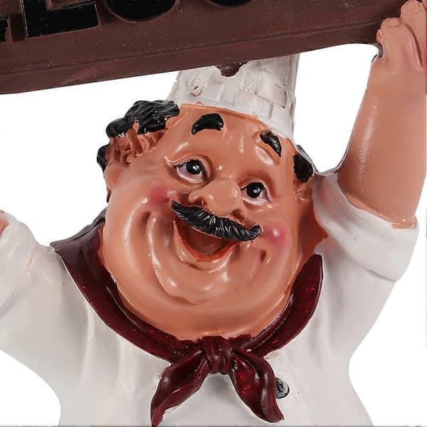 Kok Harts Ornament Håndværk Dekorations Statue Model til Bar og Café
