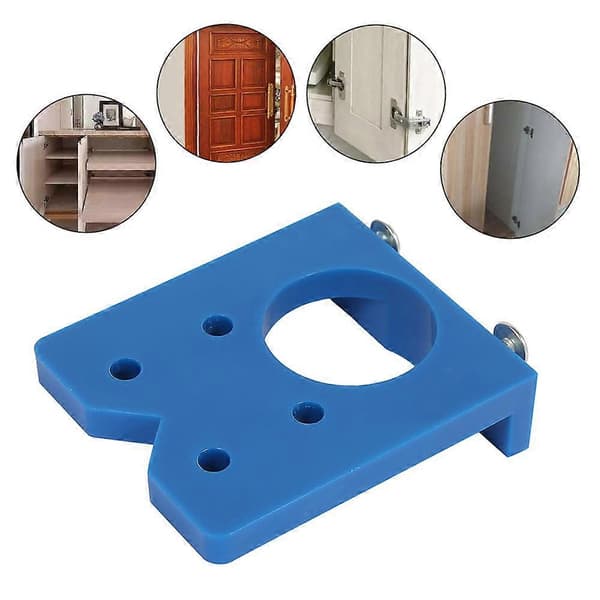 Hinge Hole Jig Positioner Drill Template DIY Tool Pot Hinge Jig Drill for Cabinet Hinges 35mm Hinge Drilling Jig Drill Template