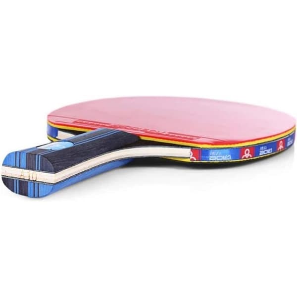 Professionellt pingisracketset, 2 bordtennisracketar + 3 pingisbollar + förvaringsväska