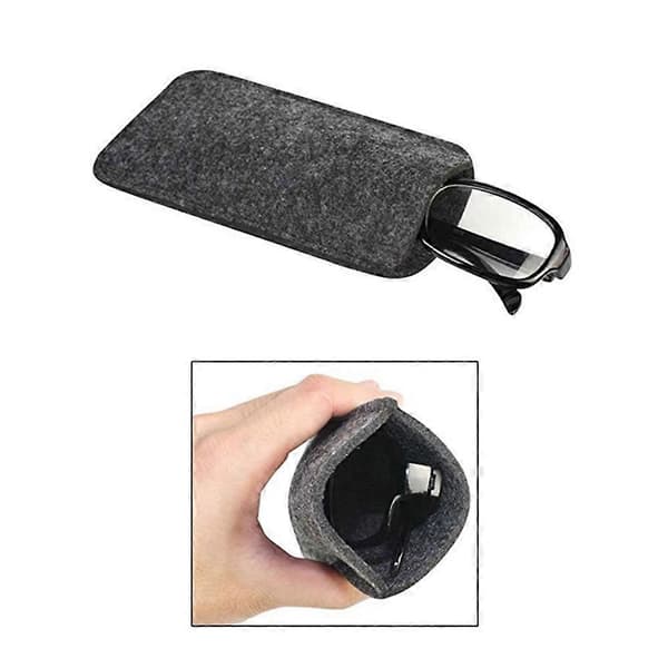 Felt Eyeglass Cases for Glasses Storage 5 Pcs [DB]