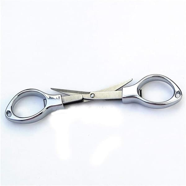 1pc Stainless Steel Folding Scissors