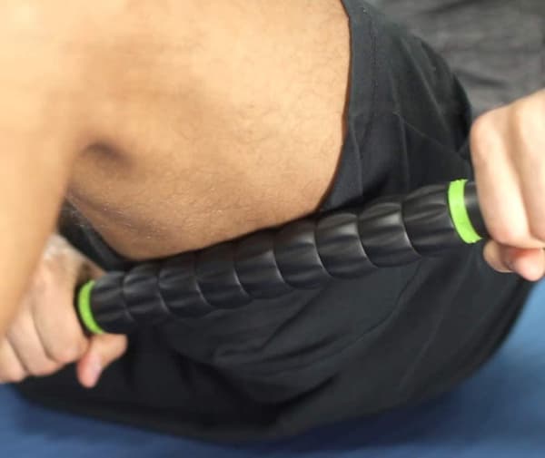 45 cm massagestav til smertelindring, ømhed, kramper, massage, fysioterapi og kropsgenopretning (grøn)