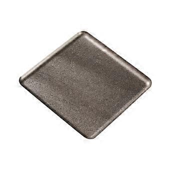 Rektangulær Serveringsbakke, Køkkenbageplade, Madbakke, Opbevaringsbakke, Bageplade til Madlavning Restaurant (17,5cmx17,5cm)