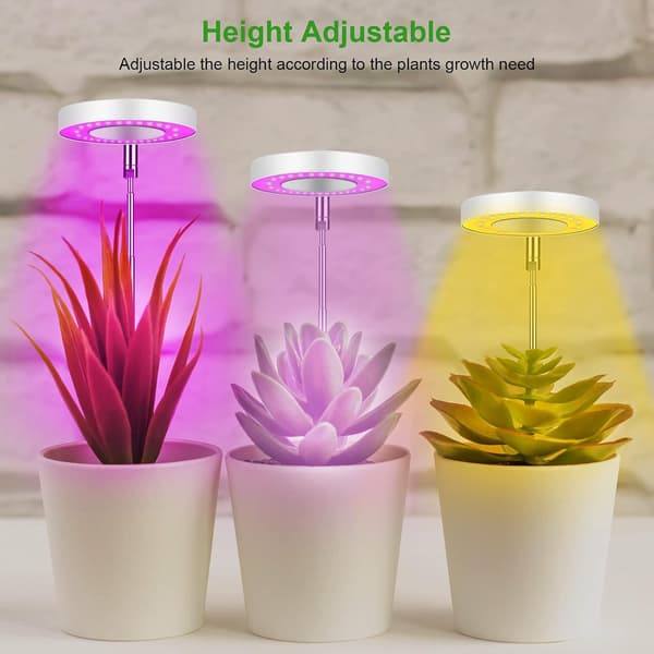LED Grow Light for Indoor Plants, 9 Levels Adjustable Brightness