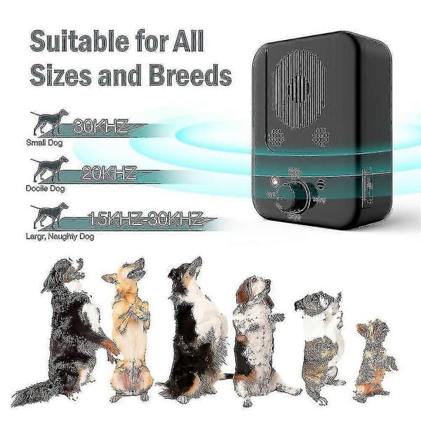 Ultrasonic Pet Anti-Barking Device Dog Bark Control Stop Repeller Quieter Training Tool