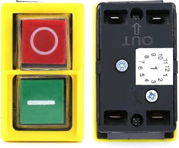 Kjd 6 Universal Erstatningsafbryder 250v 4 A, Nvr-afbryder, Nødstopafbryder