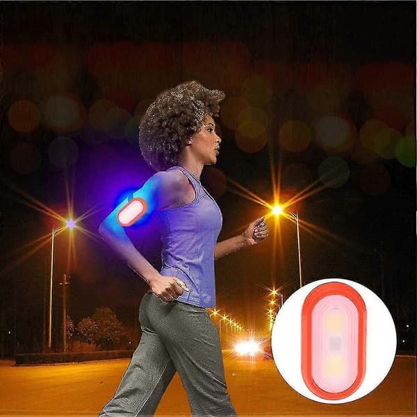 Yaju Outdoor Camping Riding Portable Climbing Lamp Mini Cob Keychain Lamp Small Work Light Creative Gift (2pcs)