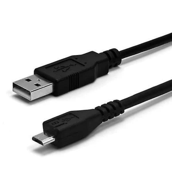 USB-opladerkabel til Freestyle Libre 2-læser, sort