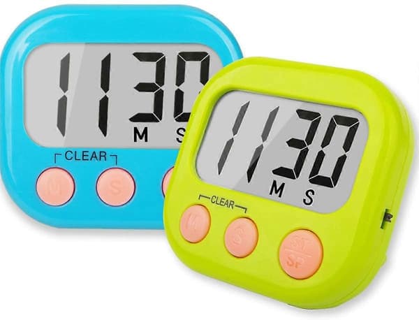 Klokker for klasserommet, lærere, barn, stor magnetisk digital timer