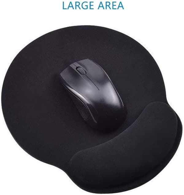 Ergonomisk musematte - Gamer musematte med gel håndleddsstøtte, komfortabel