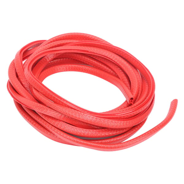 Car Door Edge Scratch Protector - Universal Anti-Collision Strip, 5m Red, Easy to Paste
