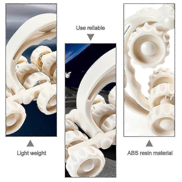 1 pc Manual Roller Massager Multifunctional Back Neck Massage (non-magnetic)