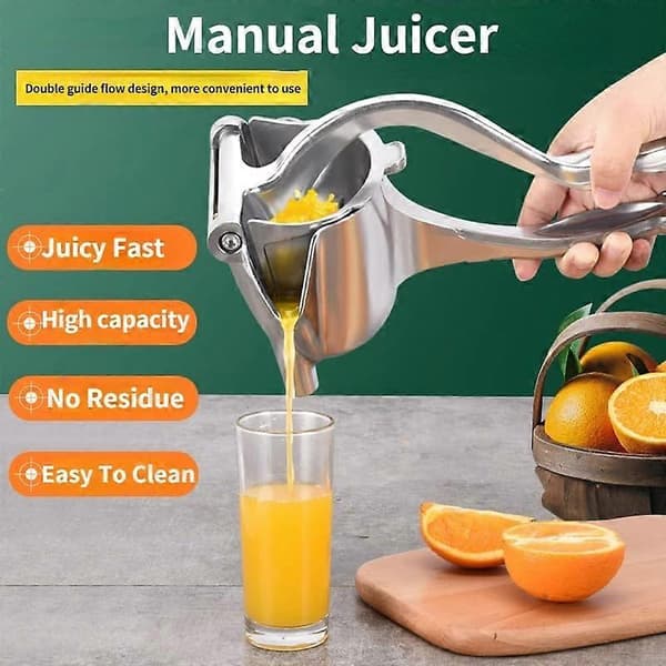 Manuell Juicer Fruktpress Handpress Citron Apelsinpress