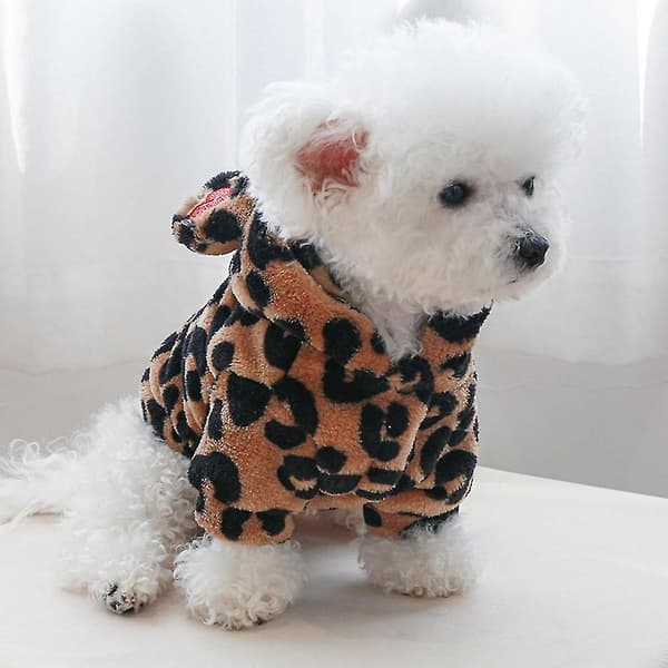 Leopard hundegenser hettegenser hund hettegensere leopard hund hettegenser hundeklær