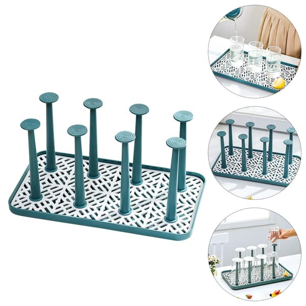 Cup Drain Water Cup Rack Bottle Drying Rack Cup Shelf Cup Hanger Drain Rack Cup Storage Cup Rack Cup Organizer Glass Drying