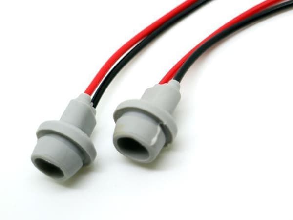 T10 w5w LED / halogenkontakter / sockel 10-pack mjuk
