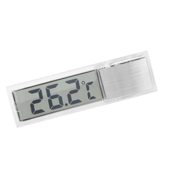 LCD Digital Aquarium Thermometer 3D Electronic Transparent Water Temperature Measurement