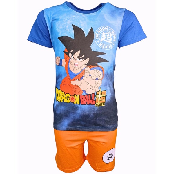 Kort pyjamas Dragon Ball färgglad 128 cm
