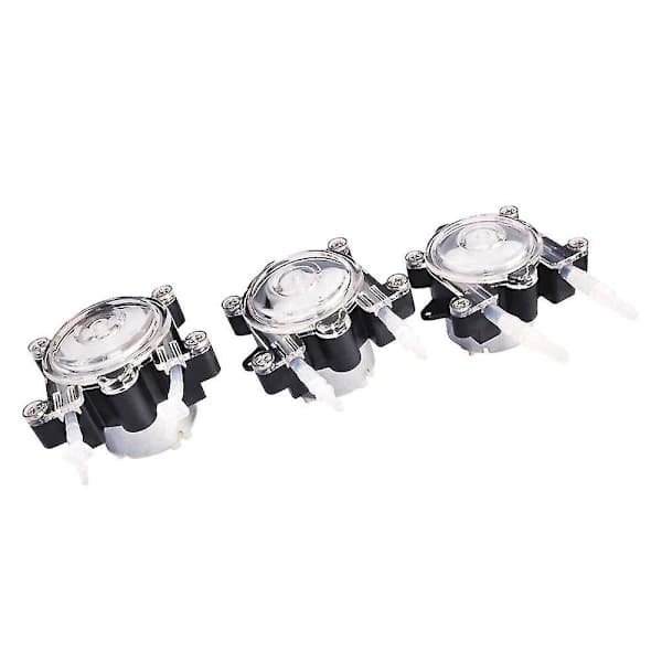 High Performance Peristaltic Pump 12V Miniature Dosing Pump Peristaltic Hose Pump for Lab, Aquarium, Liquid Dosing