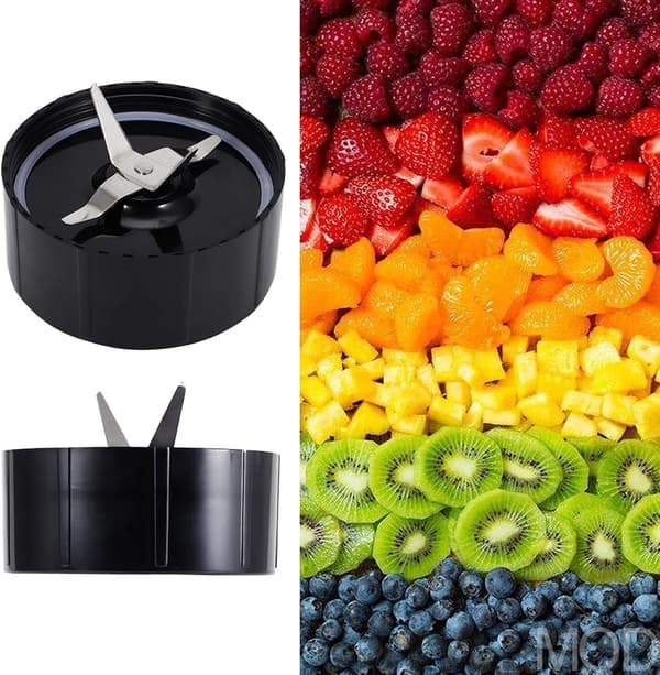 Blenderkniv, 250W krydskniv, blender, saftpresser, knivudskiftning, tilbehør til Magic Bullet, blender, saftpresser