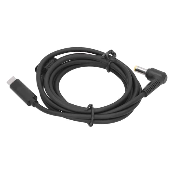 Strømadapterkonverterkabel TYPE-C til DC5.5x2.5 Kabel til Dell Notebook Opladning 65W 20V