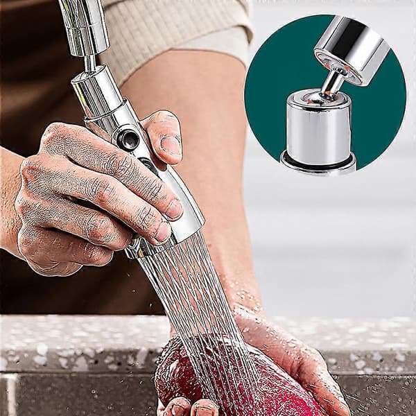 Universal Pressure Faucet Nozzle Mixer Replacement Pull-Down Spray Head Multifunctional Kitchen Bathroom Faucet A A