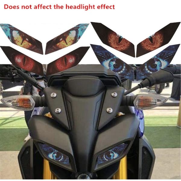 Motorcycle Headlight Sticker for MT-09 2017 01 Model