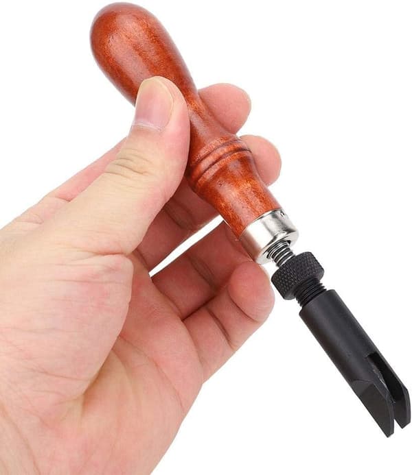 V-type Leather Craft Tool, Sliding Groove Device