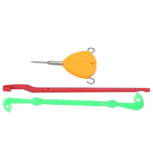 Fishing Bait Needle Hook Knot Puller Knot Tying Tool Set Fishing Bait Rigs Tool Kit