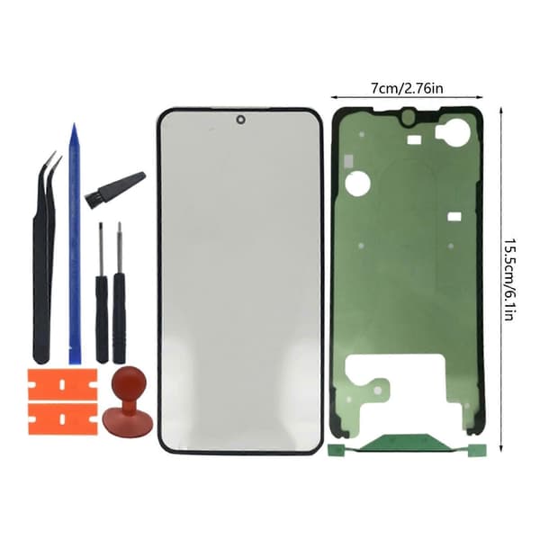 Kompatibel med S22, S22+Plus, S22 Ultra 5G Telefon Front Ydre LCD Touch-Screen Display Glas Linse Touch-Panel Reparationsdele S22 Plus S22 Plus