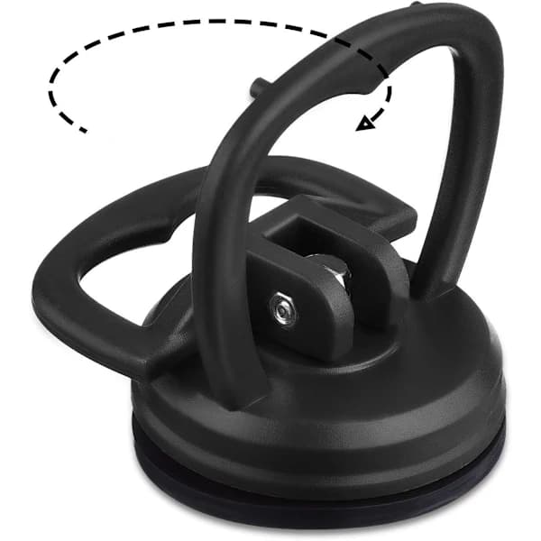 Strong Suction Cup 2-pack Screen Phone Repair Tool Black