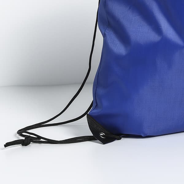 Drawstring Backpack, Drawstring Sport Bag, Drawstring Storage Bags for School, Gym, Travel (Blue)