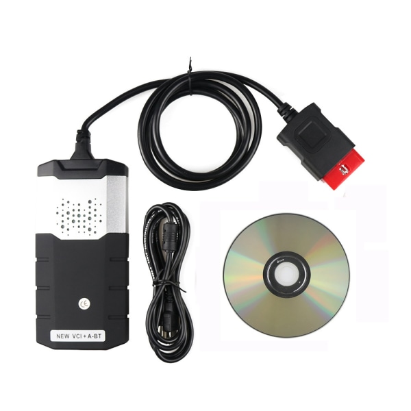 DS150E VCI CDP TCS WOW SNOOPER 2020.23 Car and truck detector with Bluetooth 1 piece black