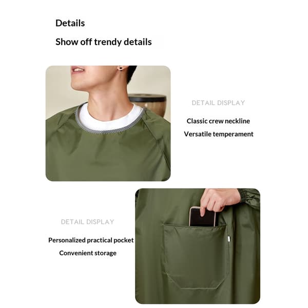 Apron Sleeves, Black Work Aprons for Lab Work