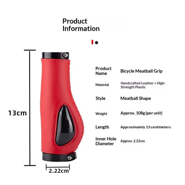 Et par cykelgreb Ergonomisk design Dobbeltlåsende cykelgreb