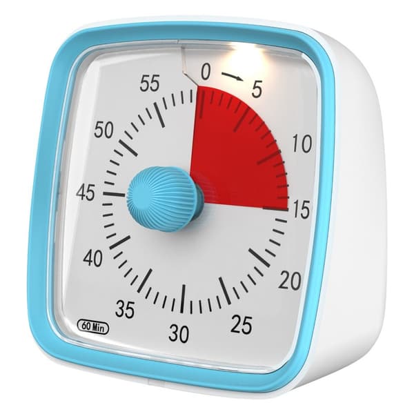 Visuell Timer Klasserom Timer BLÅ-FY- Blå Blue