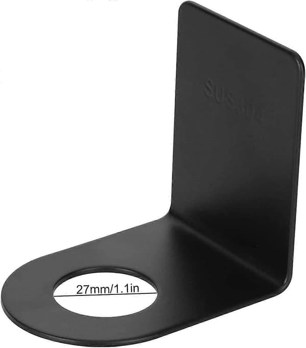 Dispenser Holder, 4-piece Soap Pump, Wall-mounted Shampoo Holder, Soap